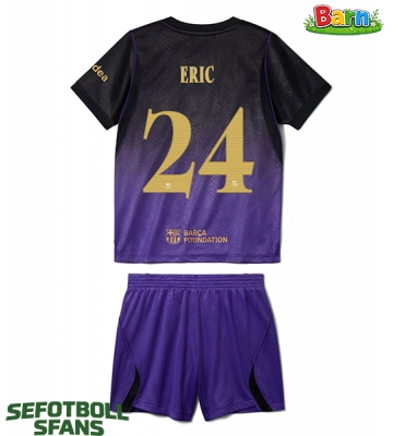 Barcelona Eric Garcia #24 Bortaställ Barn 2026-27 Kortärmad (+ Korta byxor)